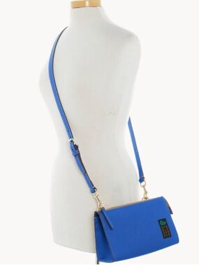 Dooney & Bourke Janine 20 Blue Crossbody Bag NWT